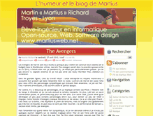 Tablet Screenshot of blog.martiusweb.net